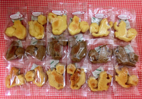 ネコの焼き菓子(マドレーヌ）３種類詰め合わせ♪(=^・^=) 2枚目の画像
