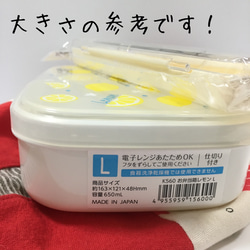 ぼぅるきんちゃく袋  大サイズ■スイカ＋ミドリ無地■巾着袋  お弁当袋  お弁当入れ 9枚目の画像