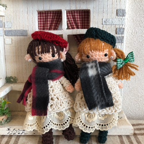 あみぐるみ女の子 オーダーページ あみぐるみ petitmayu 通販 8259834