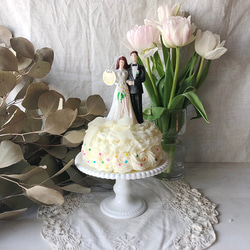 wedding cake【定做】 第1張的照片