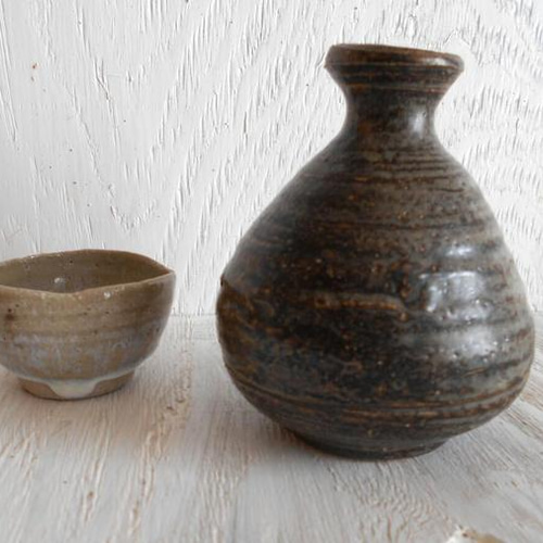 黒伊羅保 (くろいらぼ) 徳利 おちょこ・ぐい呑み・徳利 potari 通販