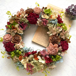 ニュアンスカラー＊プリザーブド＊ナチュラル 1枚目の画像