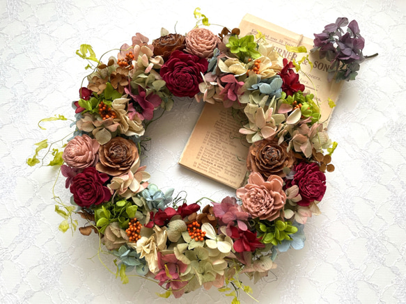 ニュアンスカラー＊プリザーブド＊ナチュラル 1枚目の画像