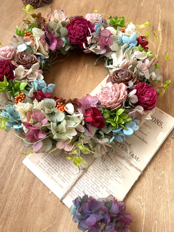 ニュアンスカラー＊プリザーブド＊ナチュラル 4枚目の画像