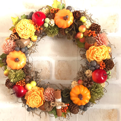 シマエナガ　クリスマス　ミニミニリース シマエナガサンタ* クリスマスリース* クリスマス飾り - メルカリ