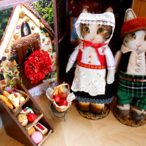 お話猫ドール《ヘンゼルとグレーテル》boxセット その他人形 