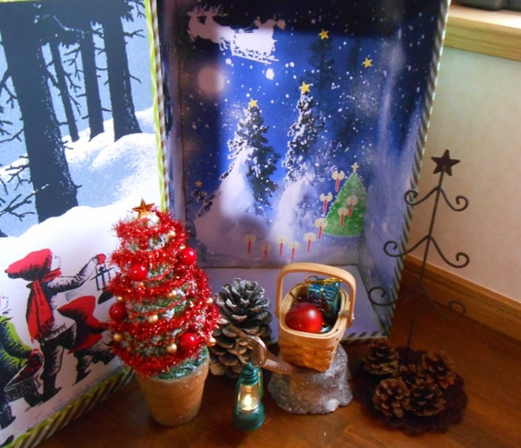クリスマス猫ドール《モミの木をさがしに》 5枚目の画像