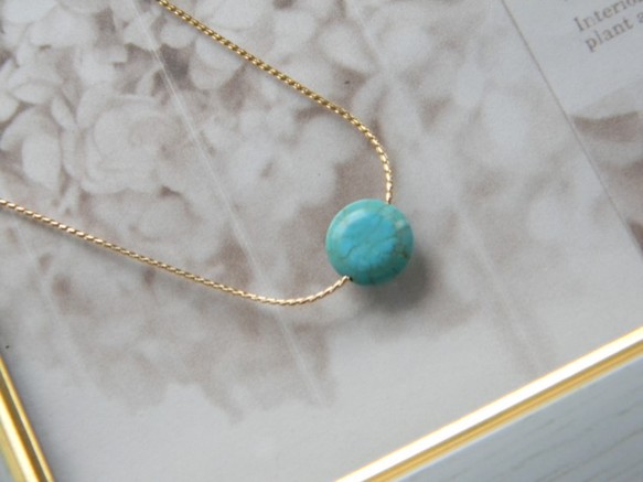Turquoise　necklace 2枚目の画像