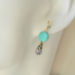turquoise　＆　paradise　sunshine　earring 1枚目の画像