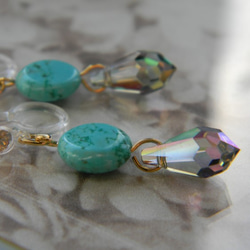 turquoise　＆　paradise　sunshine　earring 4枚目の画像