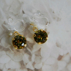 Khaki　bijou　earring 2枚目の画像