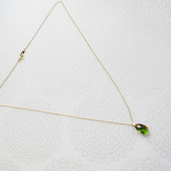 green&brown necklace 2枚目の画像