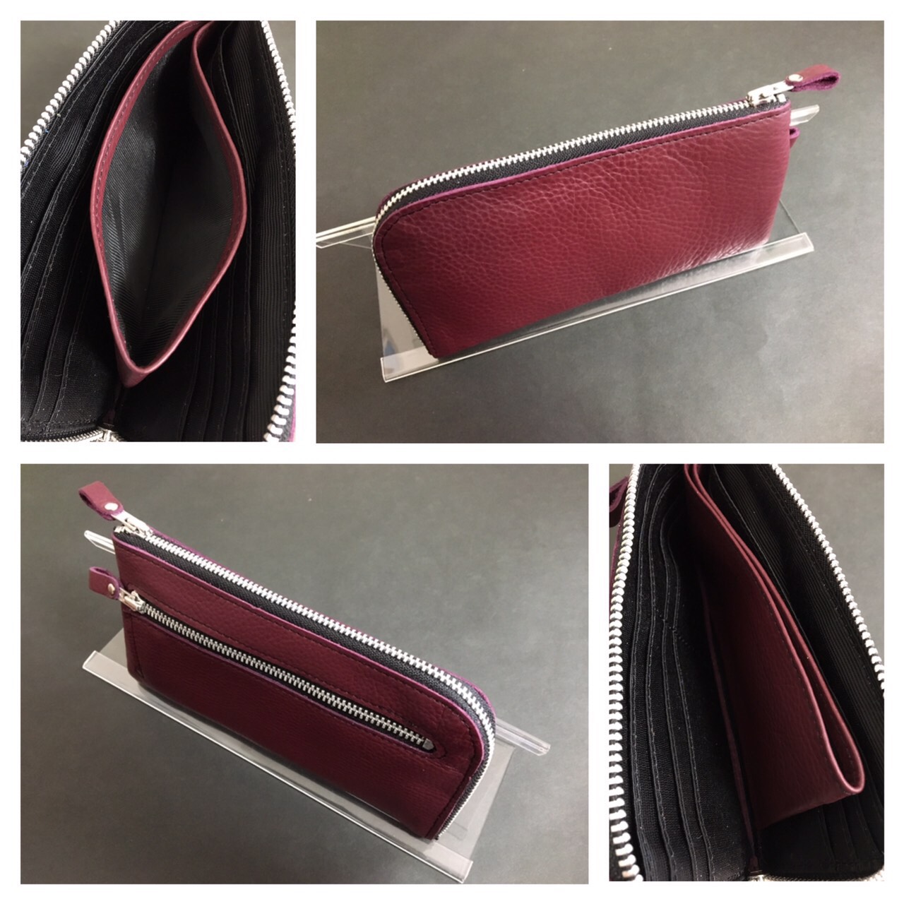 新品　本革オーダーレディース長財布(期間限定値引き1/7迄)