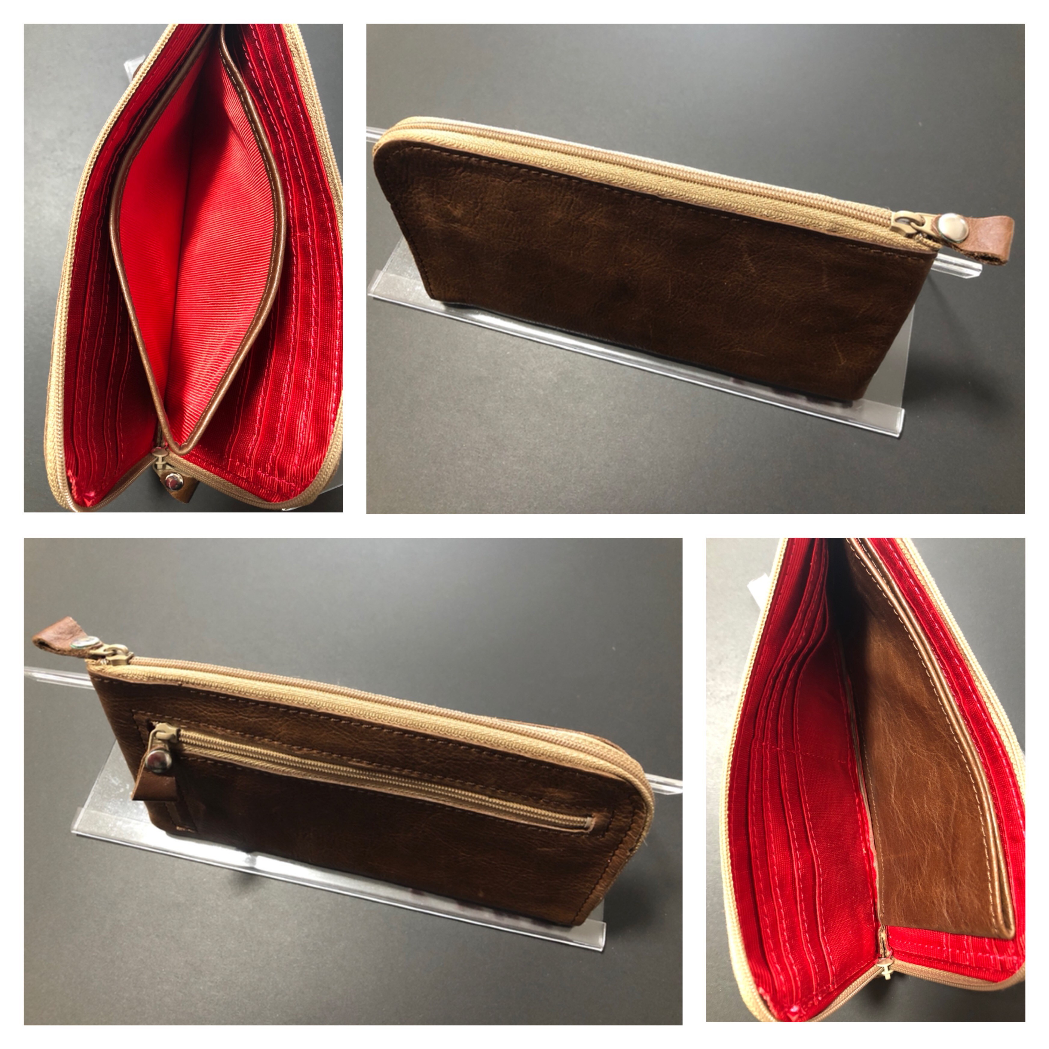 新品　本革長財布❤️ブラウン