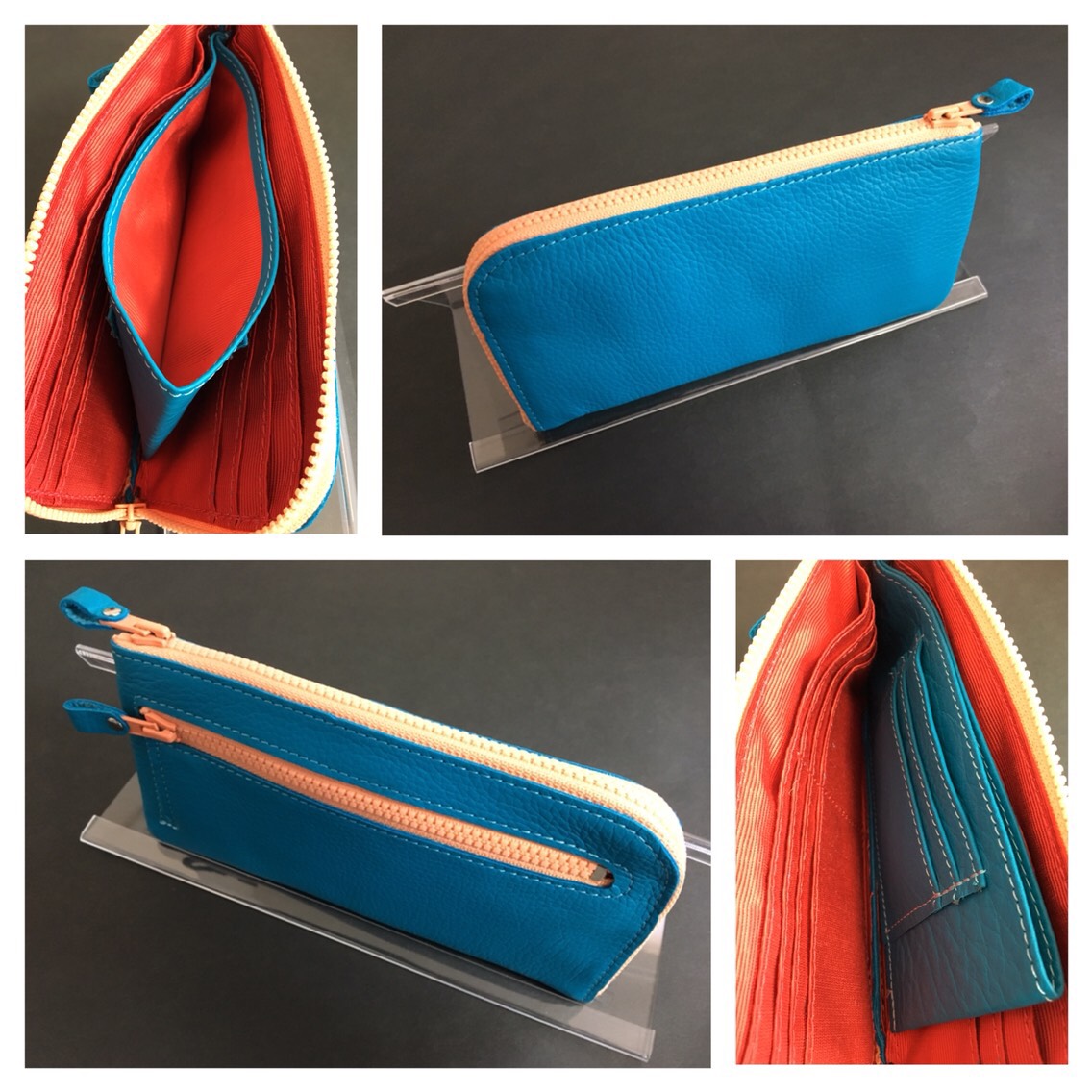 新品 本革オーダー⭐️メンズ長財布