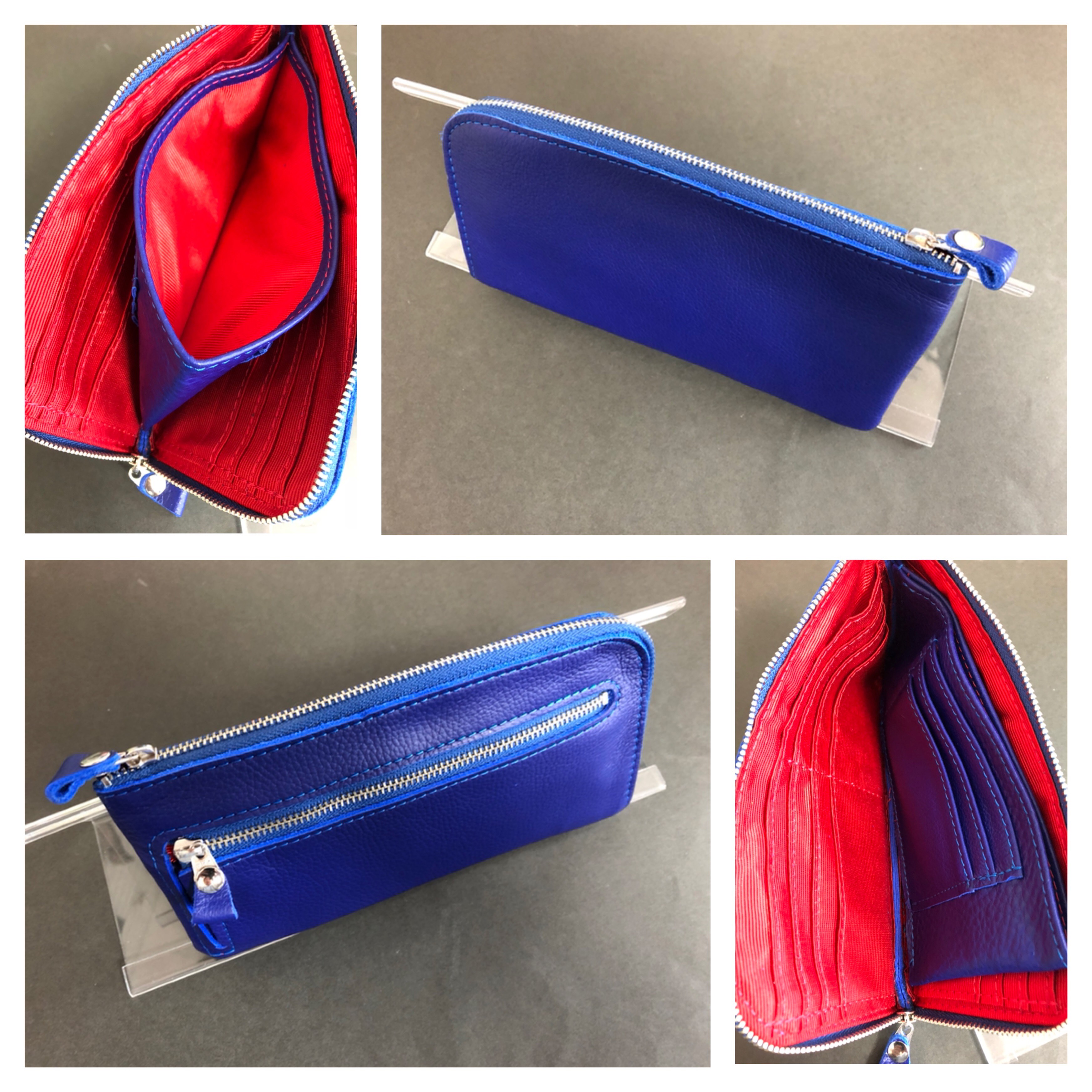 新品　本革オーダー　メンズ長財布 5,250円