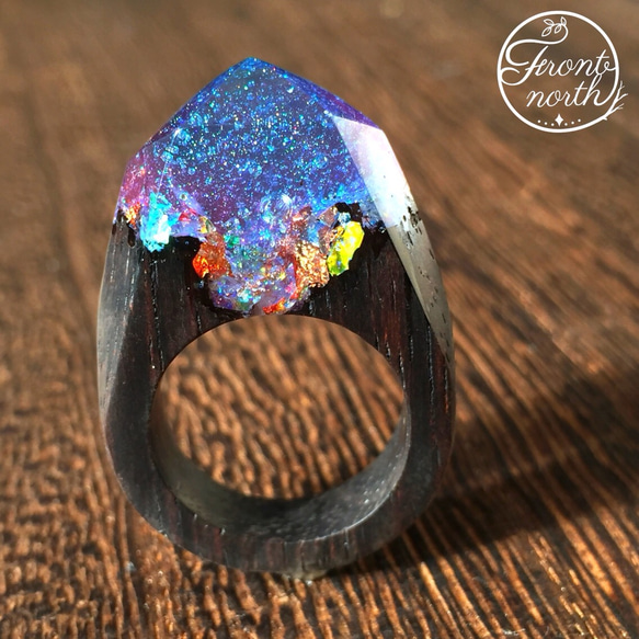 hpフランス　レジンの指輪 hpフランス レジンの指輪 リング TRILLION VINE RING IN WHITE