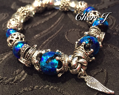 [限定品] PANDORA  ブ レスレット❣️ターコイズ色の石　60%OFF❣️ 限定品] PANDORA ブ レスレット❣️ターコイズ色の石60%OFF❣️