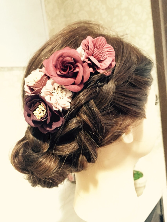 髪飾り〜浴衣、着物、成人式、発表会No7 かんざし HANA 通販 2460305