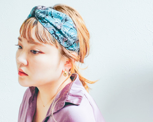 大人なターバンヘアバンド［design_E］ ヘアバンド・ターバン AND COSY