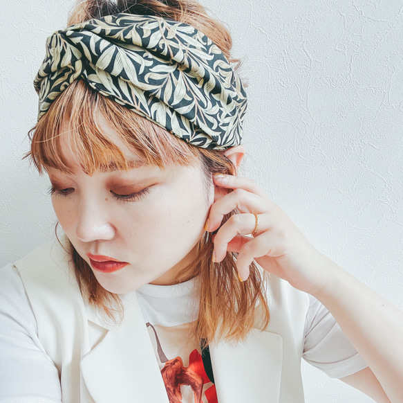handmade＊サンプル確認ページ ターバン ヘアバンド なじめ