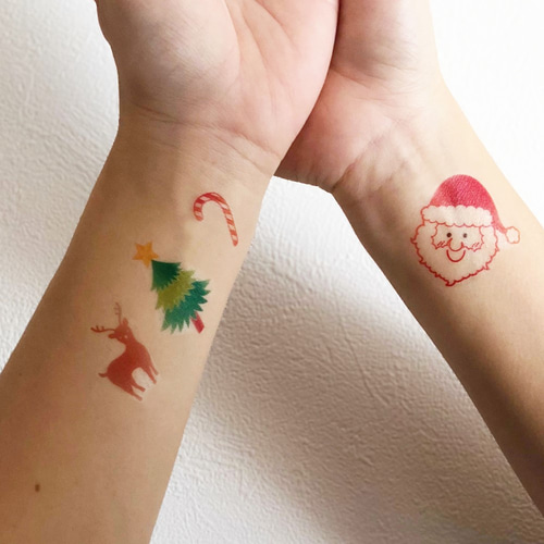 Merry Christmas ! ワイワイ☆クリスマス タトゥーシール その他