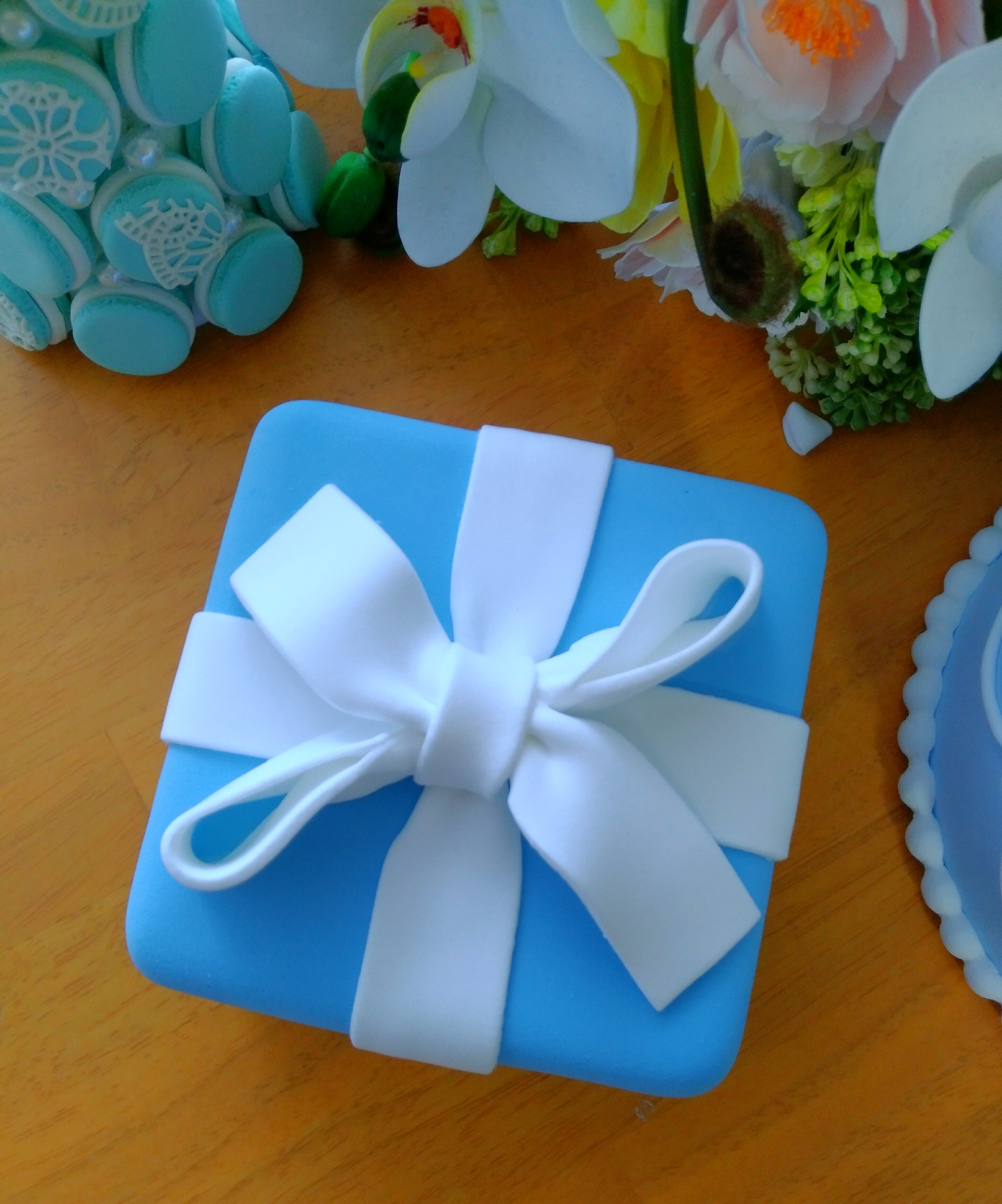 クレイケーキ リングピロー(スクエア)