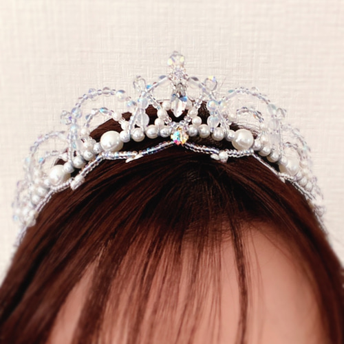 バレエティアラ☆シルバー ヘッドドレス（アクセサリー
