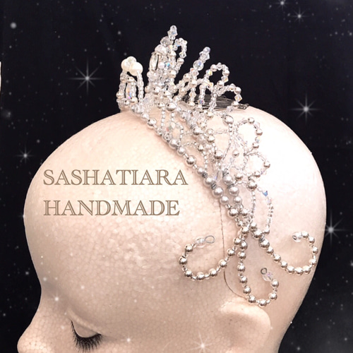 バレエティアラ☆豪華二連 ヘッドドレス（アクセサリー