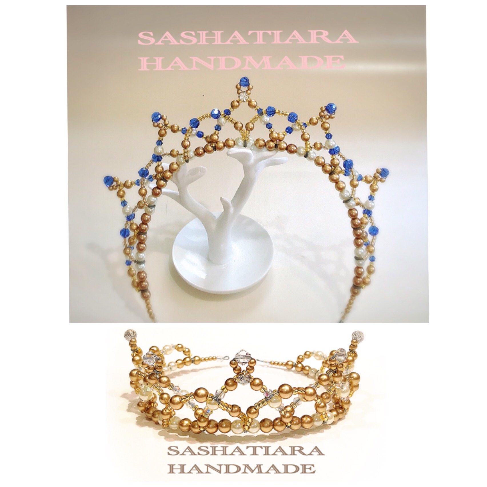 2wayティアラ☆ブルー