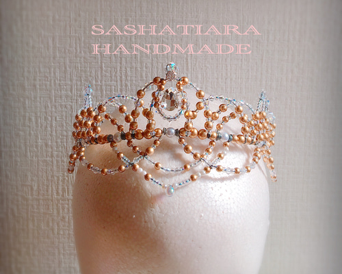 【ハンドメイド】バレエ ティアラ バレエティアラ☆シルバー - SASHA-TIARA'S GALLERY | minne