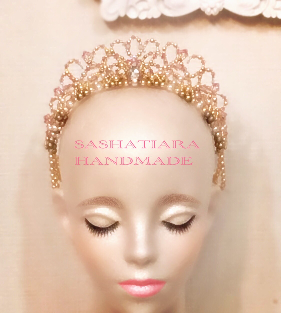 バレエティアラ豪華二連ピンク