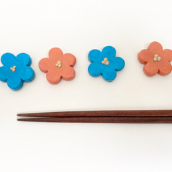 POP color・咲く花　箸置き（2個入り） 2枚目の画像