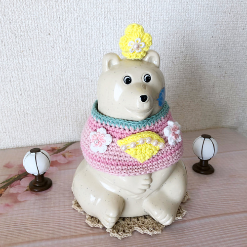 しろくま貯金箱 ひなまつり2点セットお雛様 その他人形 andante13 通販