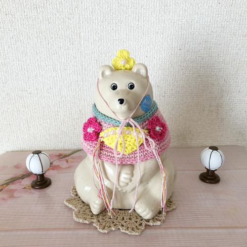 しろくま貯金箱 ひなまつりセットお雛様 その他人形 andante13