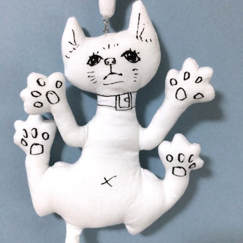 ぬりぐるみ（へそ天ねこ） ぬいぐるみ Baby Babuu 通販 3164827