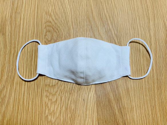 子供用立体マスク　フィルターポケット付き　幼児用　ノーズワイヤー付き　ダブルガーゼ 1枚目の画像