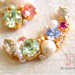 Chrysolite bijou moon set 3枚目の画像