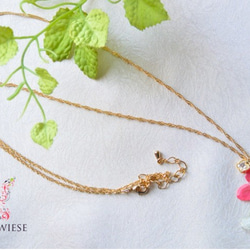 Pinky hydrangea necklace 第1張的照片