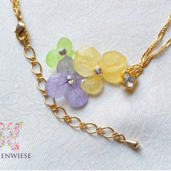 Pastel hydrangea necklace Ⅱ 第4張的照片