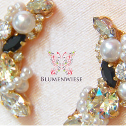 Marble bijou earrings set 第3張的照片