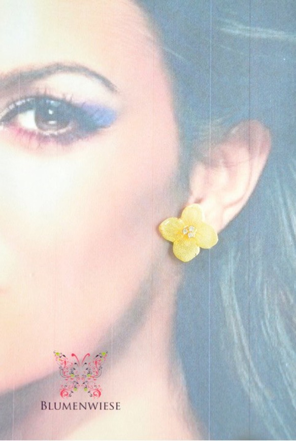 Pastel hydrangea earrings 第4張的照片