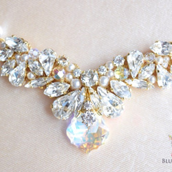 Swarovski Crystal necklace 1枚目の画像