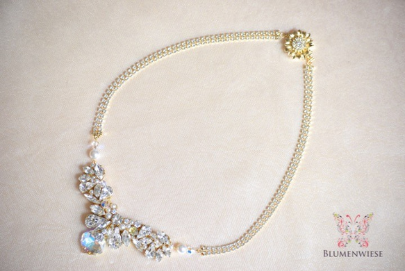 Swarovski Crystal necklace 2枚目の画像