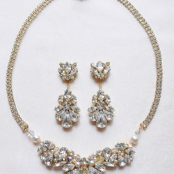 Swarovski Crystal necklace 3枚目の画像