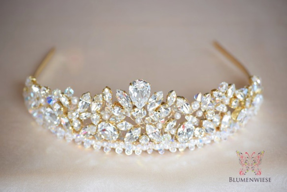 Swarovski crystal tiara 1枚目の画像