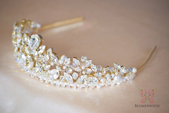 Swarovski crystal tiara 4枚目の画像