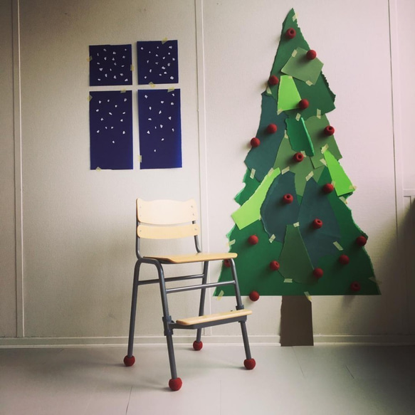 北欧家具 スウェーデン サイレントソックス ナチュラルグレイ 4個 20-27mm 椅子 キャップ 5枚目の画像