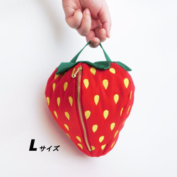 草莓袋【大】紅 ★訂做★ 第7張的照片