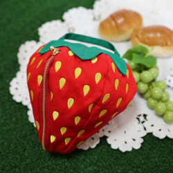 草莓袋【大】紅 ★訂做★ 第6張的照片